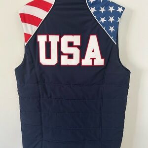 Team USA Olympic Eyce by Jammin’ Commemorative Figure Skating Vest American Flag